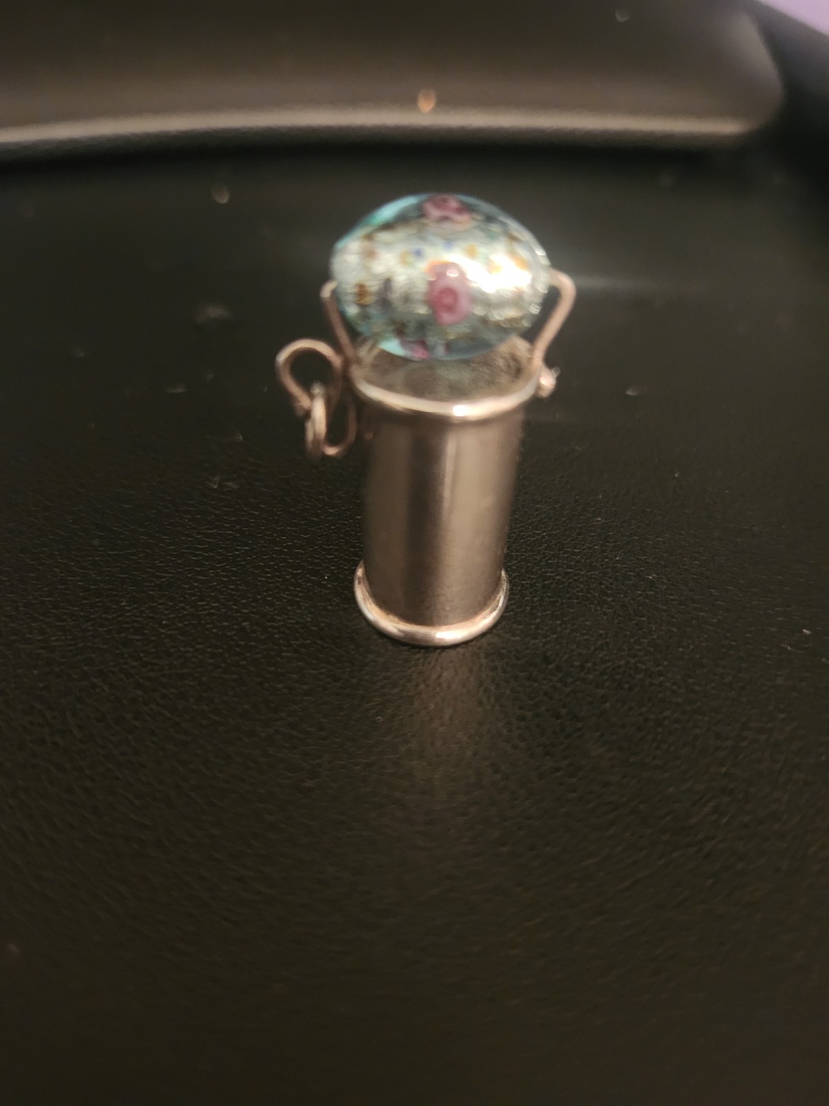 Vintage 1998 Healy Designs Sterling Silver Bead-O-Scope Kaleidoscope Charm KDH