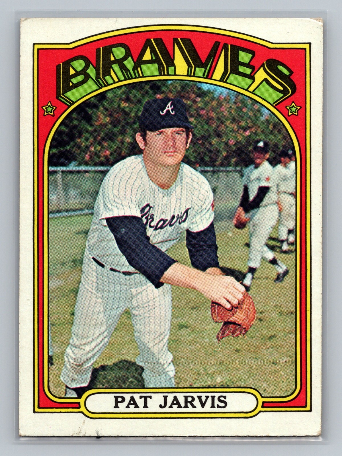 1972 Topps #675 Pat Jarvis Atlanta Braves High Number Vintage Card VG-EX 1972 Topps #675 Pat Jarvis Atlanta Braves High Number Vintage Card VG-EX