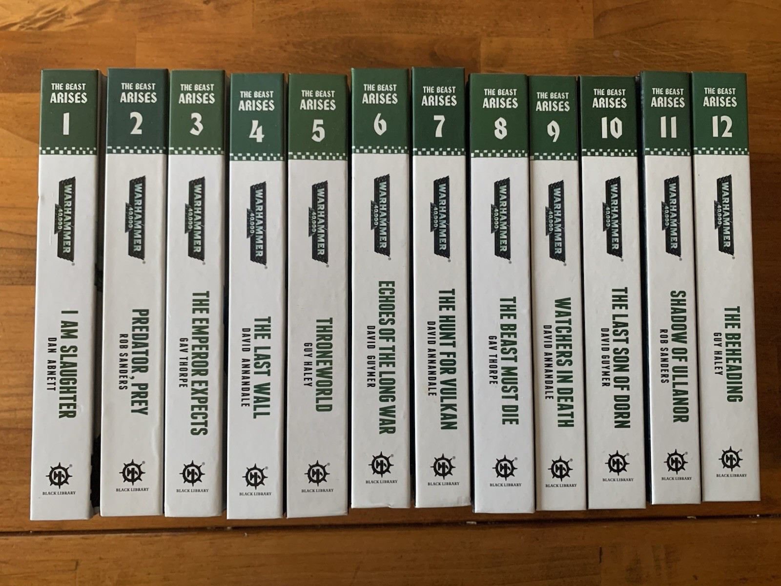 The Beast Arises Warhammer 40k Hardback Book Lot OOP Great Condition Never Read