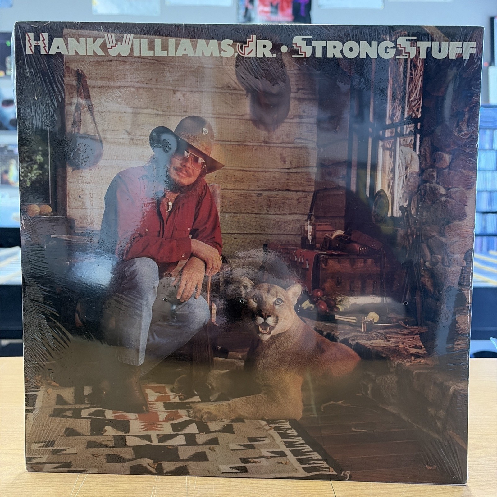 Hank Williams Jr. - Strong Stuff LP ~ 1983 Elektra ~ FACTORY SEALED Hank Williams Jr. - Strong Stuff LP ~ 1983 Elektra ~ FACTORY SEALED