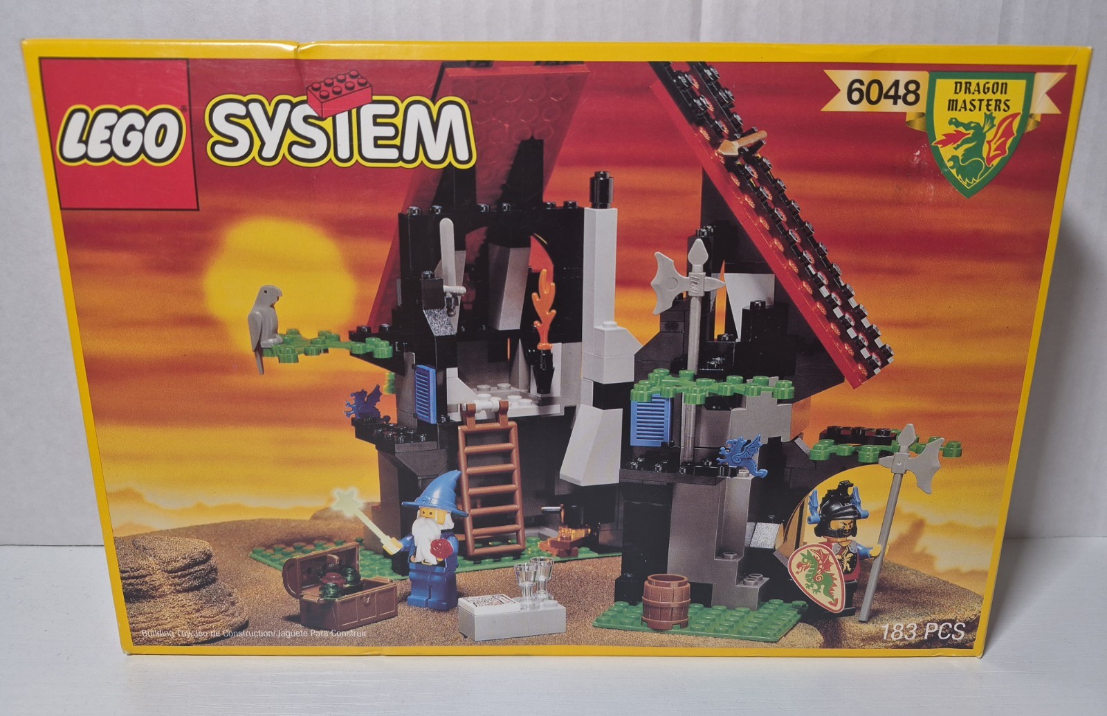 LEGO System Majisto's Magical Workshop 6048 Factory Sealed Retired 1993 NEW LEGO System Majisto's Magical Workshop 6048 Factory Sealed Retired 1993 NEW