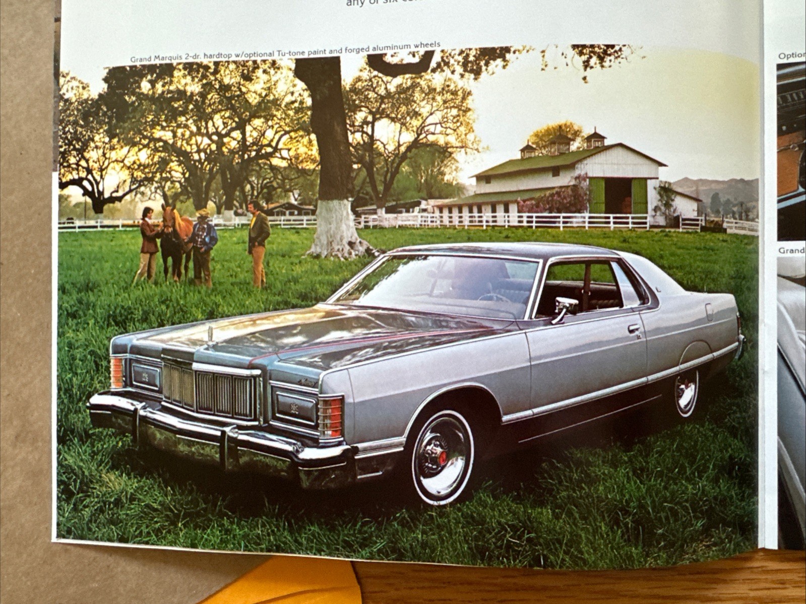 1978 Mercury Marquis Dealer Sales Brochure Catalog Original Vintage