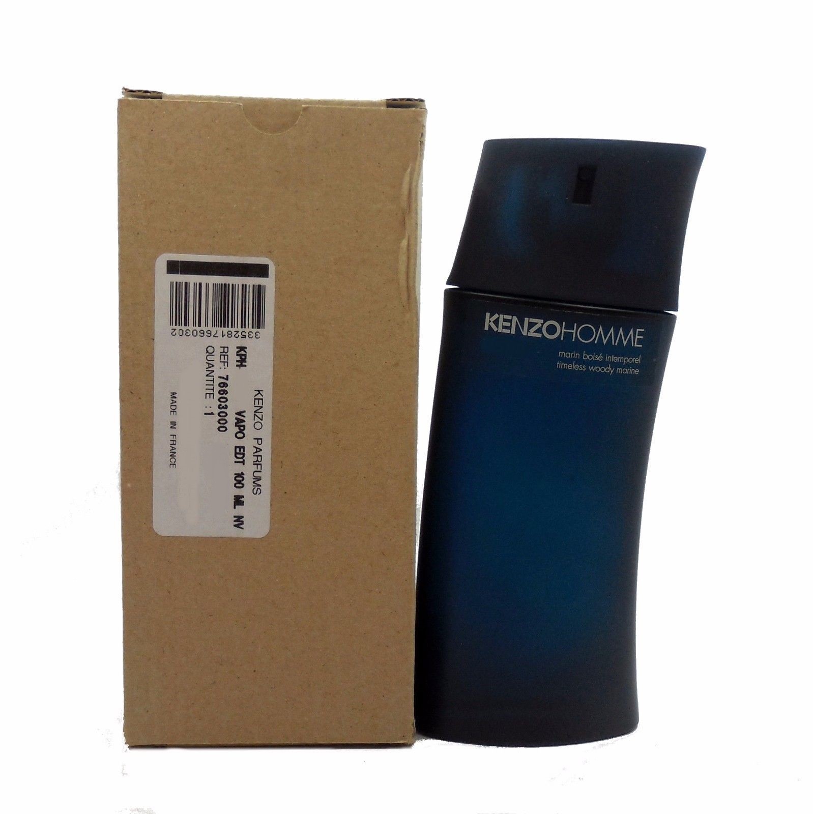 KENZO HOMME TIMELESS WOODY MARINE EAU DE TOILETTE SPRAY 100 ML/3.3 FL.OZ. (T)