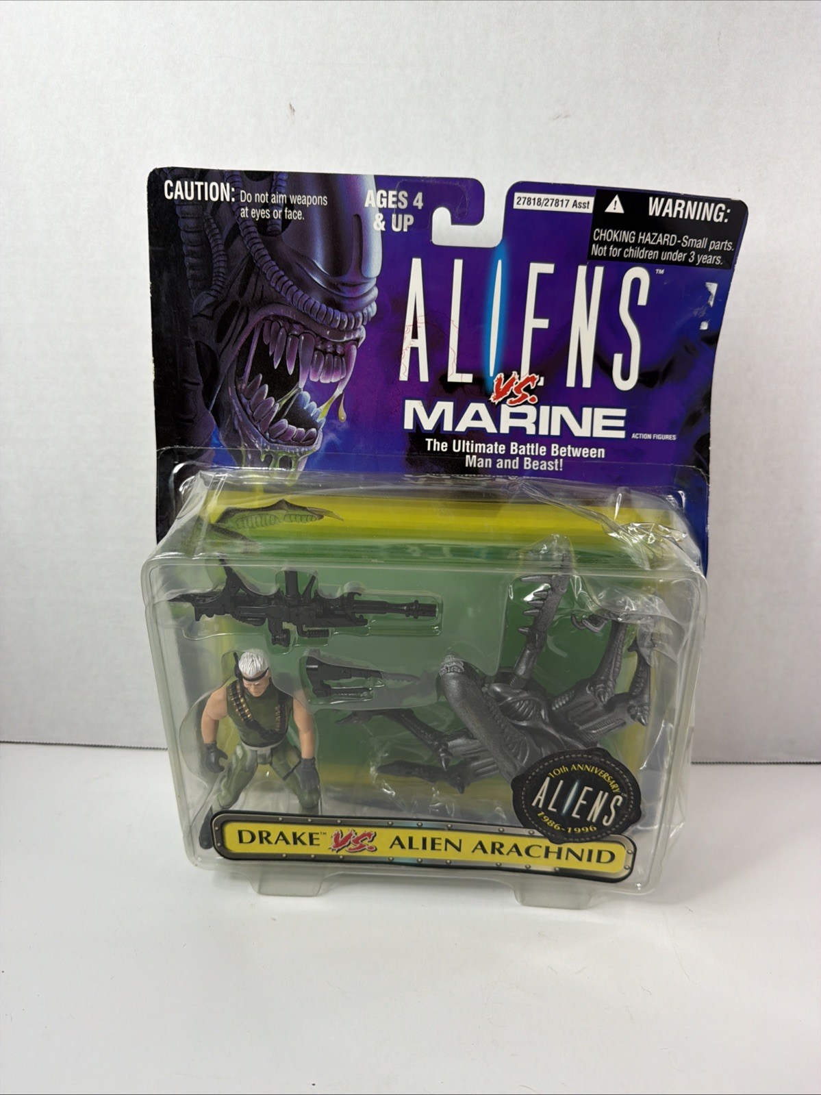 2 Pack Aliens vs Marine Drake VS Alien Arachnid Rapid Fire Sound Acid Squirt 2 Pack Aliens vs Marine Drake VS Alien Arachnid Rapid Fire Sound Acid Squirt