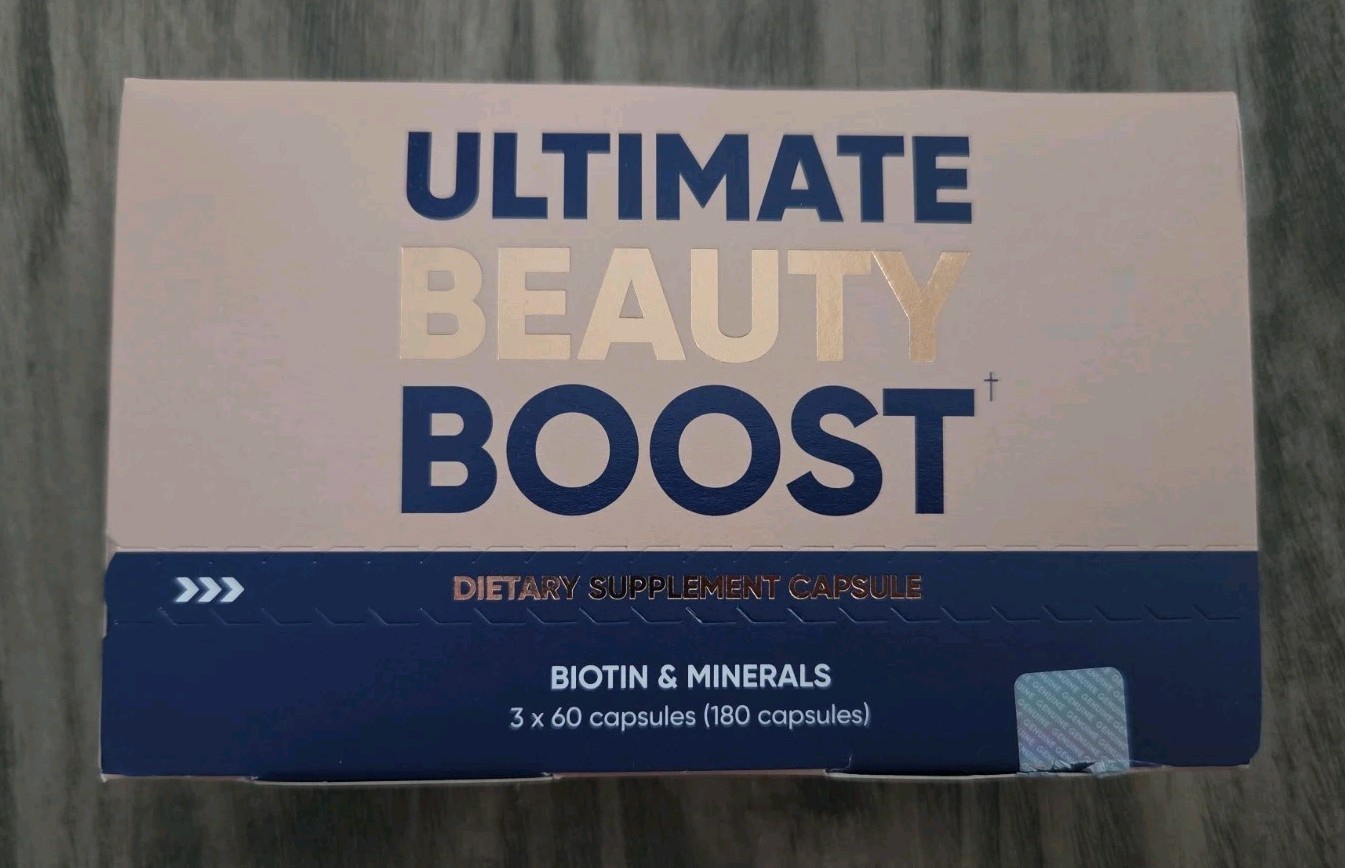 Moerie Ultimate Beauty Boost 180 Capsules 3 Month Supply Exp 9/31