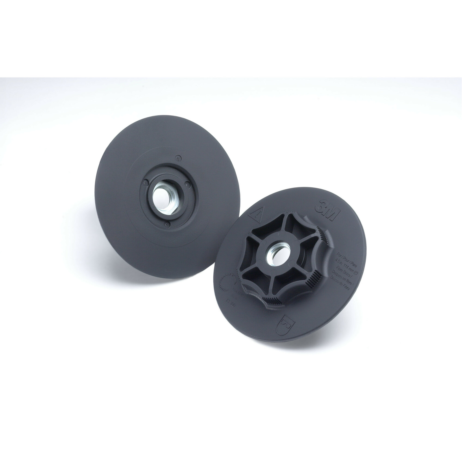 3M Fibre Disc Backup Pad 02140, TN Quick Change , 4-1/2 in x 5/8 in-11Internal