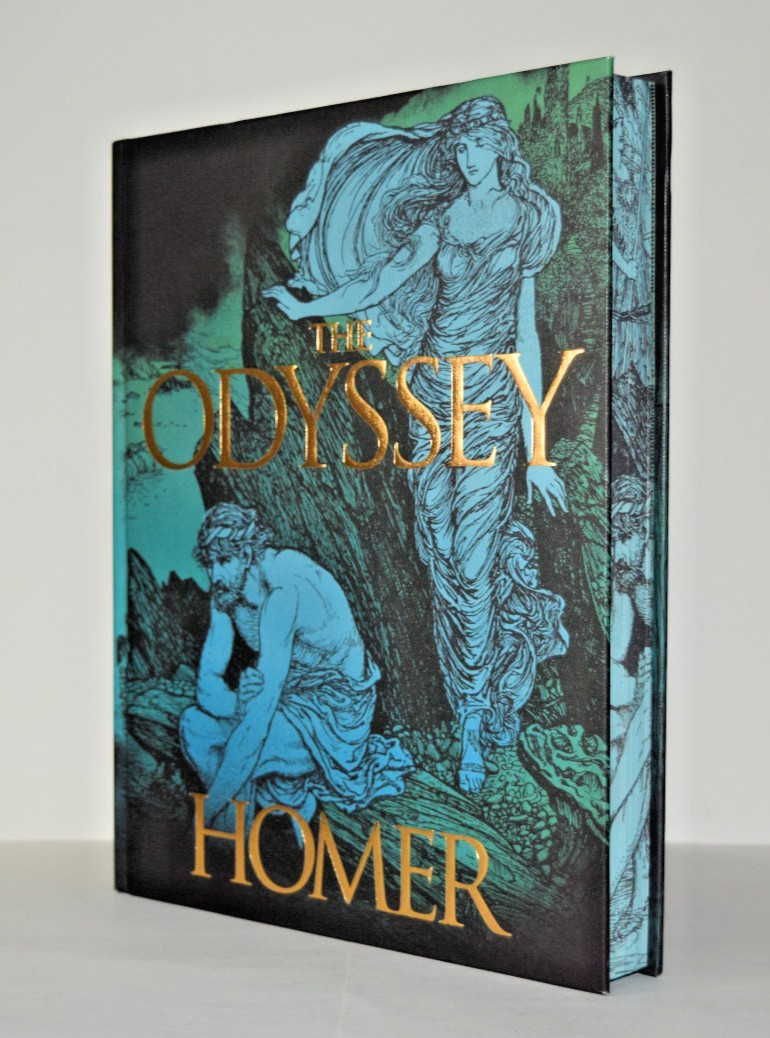 NEW Odyssey by Homer Illustrated Flaxman Deluxe Hardcover Gift