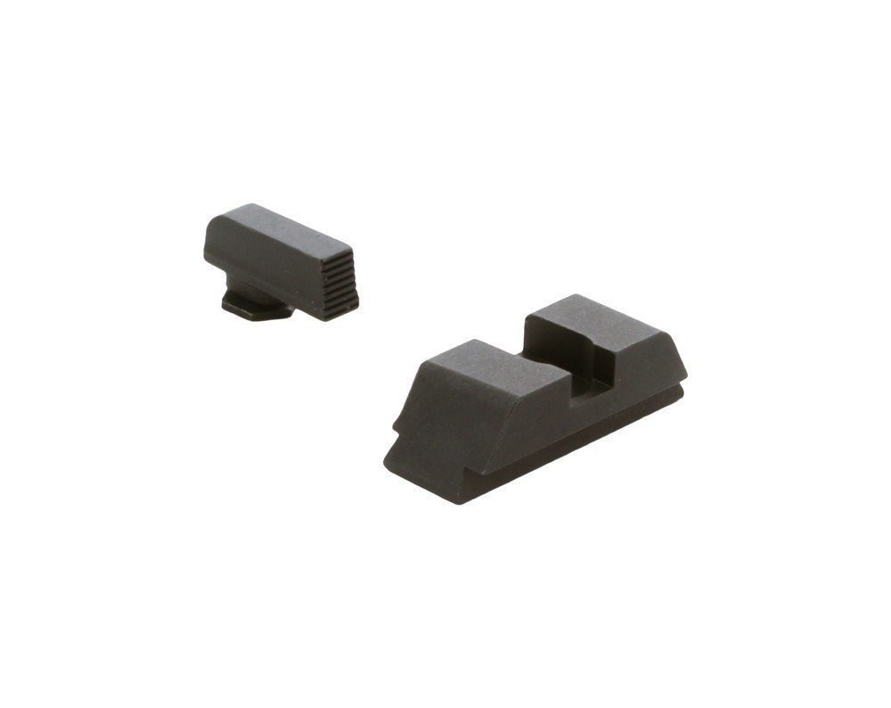 Ameriglo Defoor Tactical Black Sight Set For Glock 9/40 Flat Black - GT504