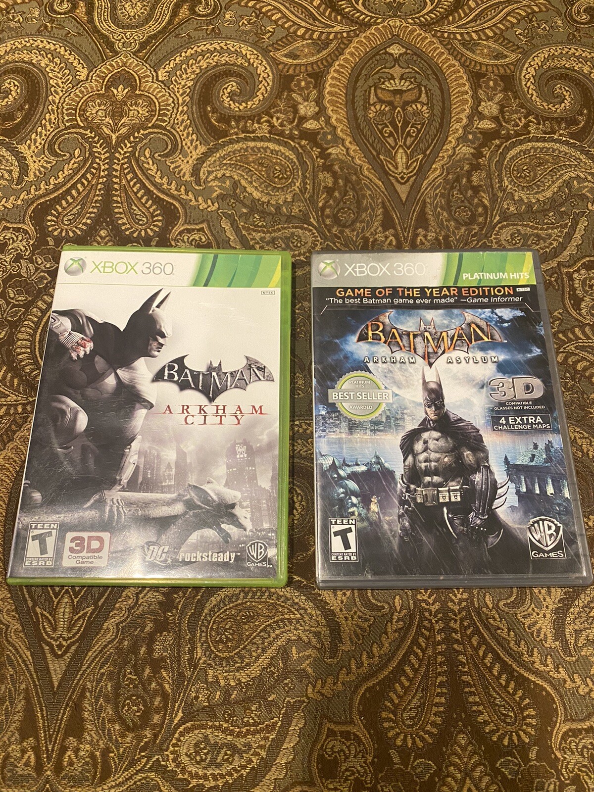 Batman: Arkham City & Asylum ￼for Xbox 360