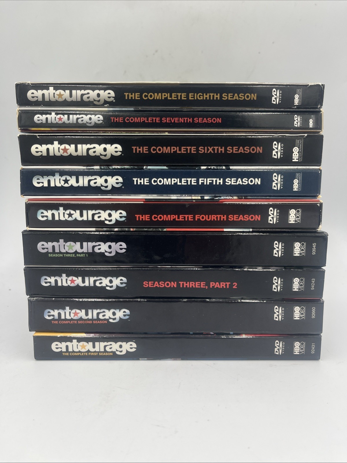 Entourage • The Complete Series • Seasons 1-8 • DVD Box Sets • Mint Discs Entourage • The Complete Series • Seasons 1-8 • DVD Box Sets • Mint Discs