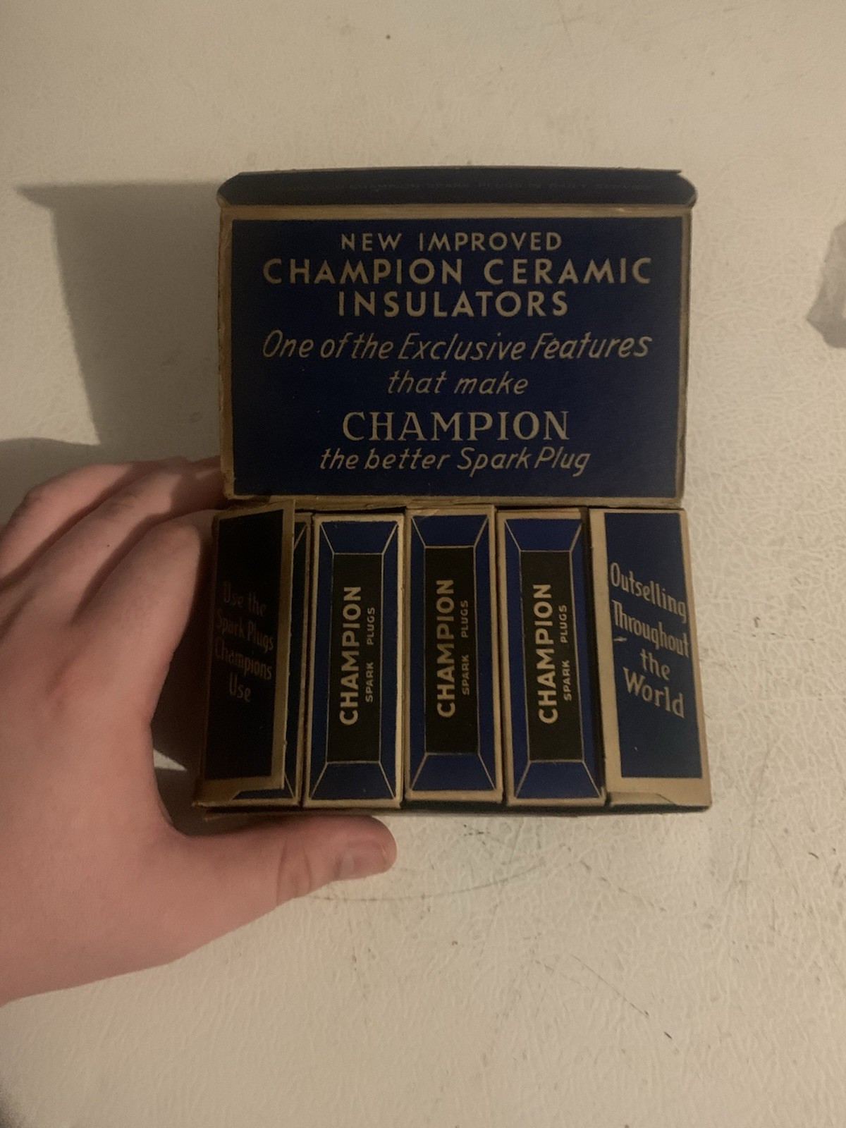 Champion JA-11 Spark Plug 1950-1953 Indian Warrior Motorcycle Lot Of 10 Champion JA-11 Spark Plug 1950-1953 Indian Warrior Motorcycle Lot Of 10