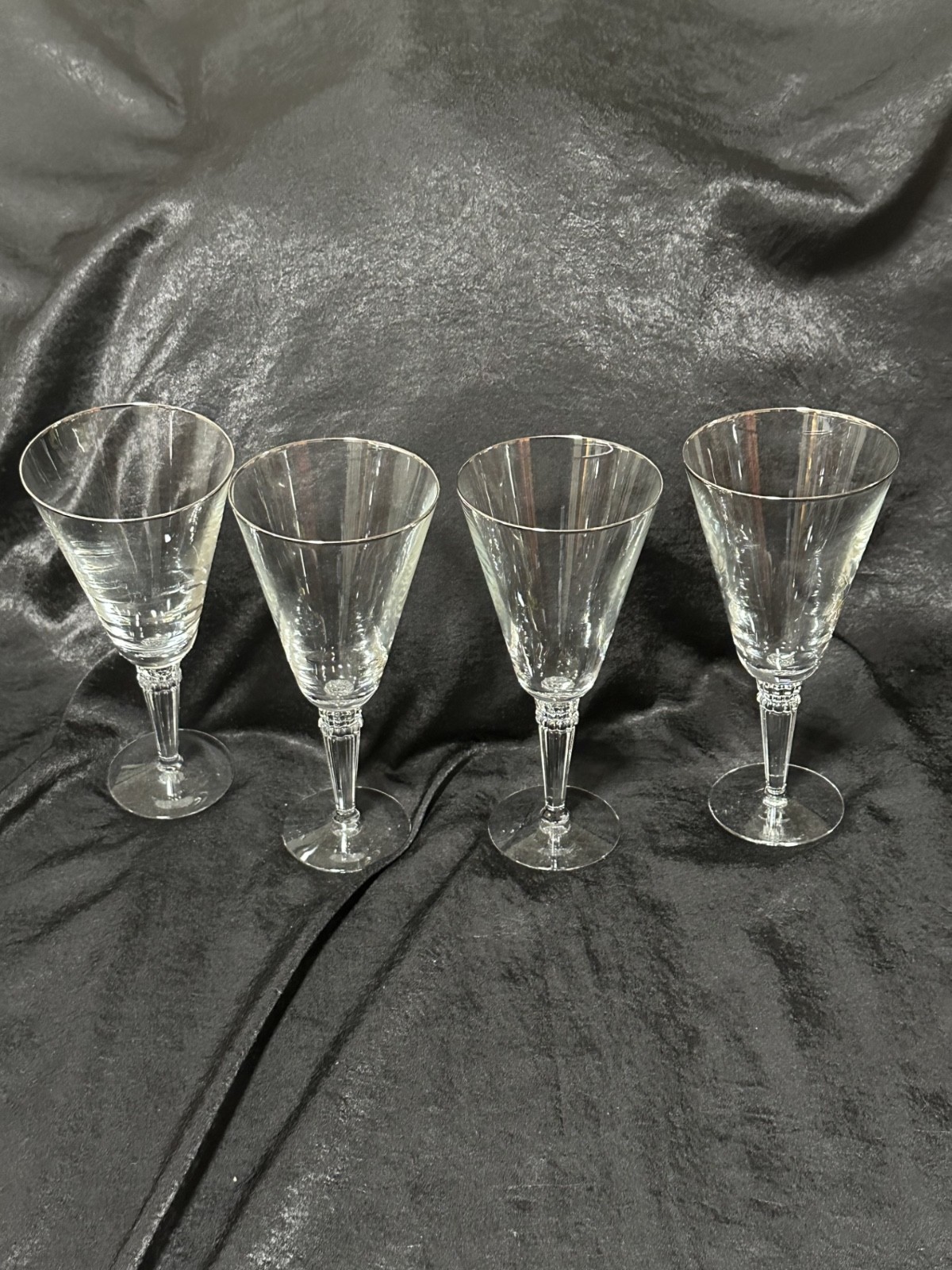 4 signed Elegant LENOX Ice Tea Glasses. Classital /Torch style Hancock pattern 4 signed Elegant LENOX Ice Tea Glasses. Classital /Torch style Hancock pattern