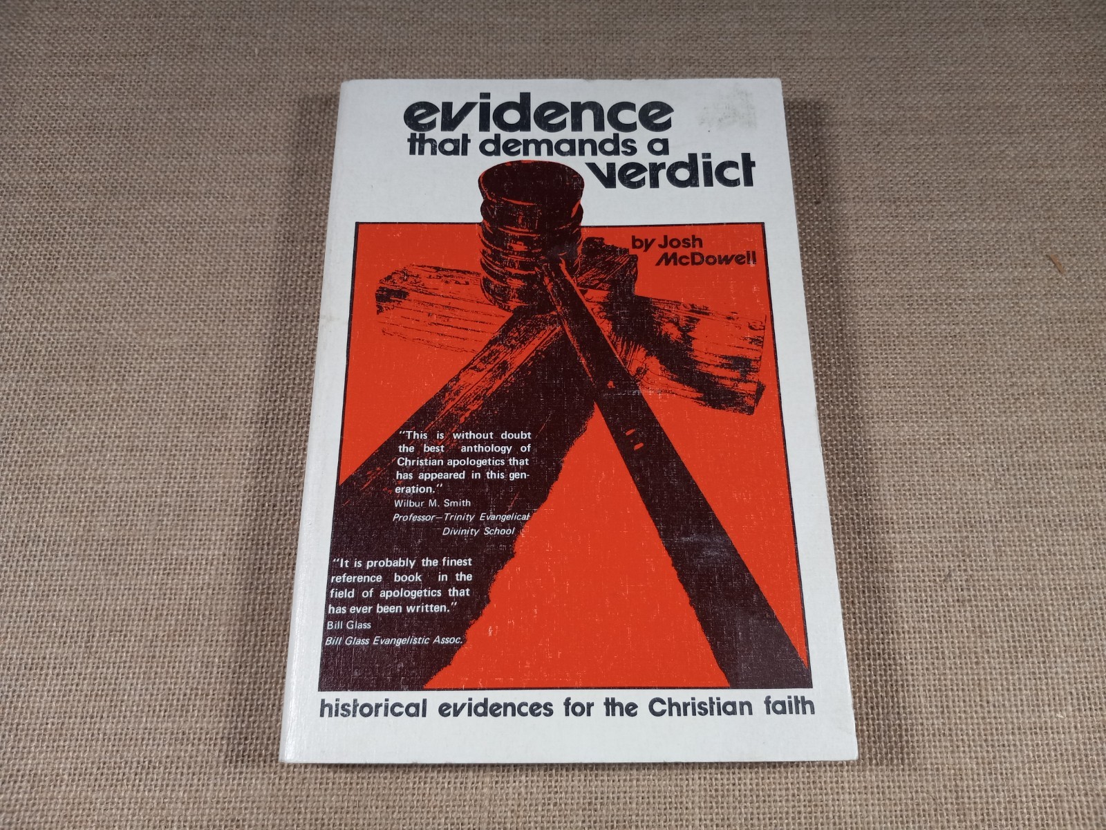 1972 1ST ED Evidence That Demands a Verdict - Josh McDowell Vintage Evangelical 1972 1ST ED Evidence That Demands a Verdict - Josh McDowell Vintage Evangelical