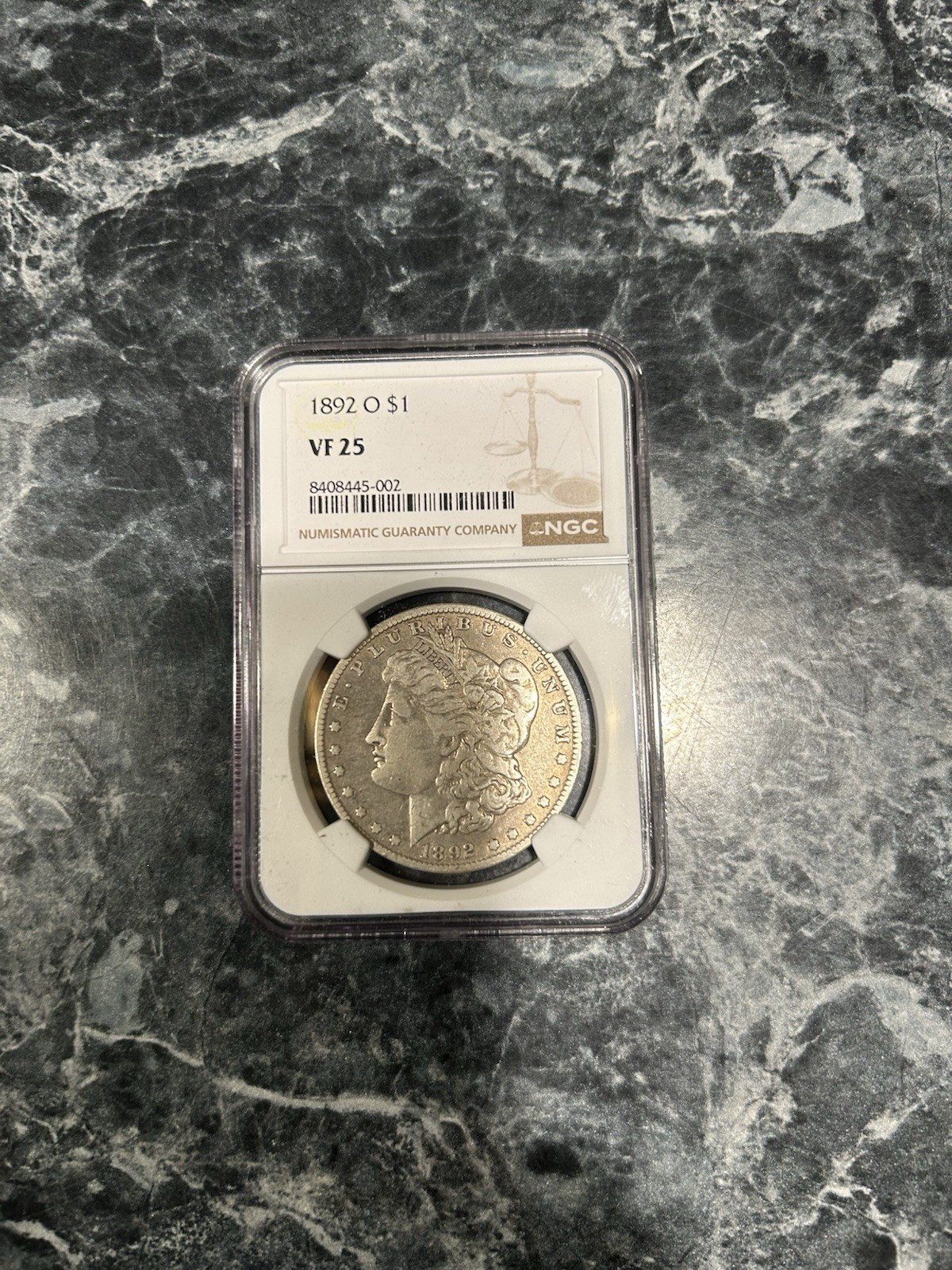VG/F 1892-O Morgan Silver Dollar (1 coin) VG/F 1892-O Morgan Silver Dollar (1 coin)