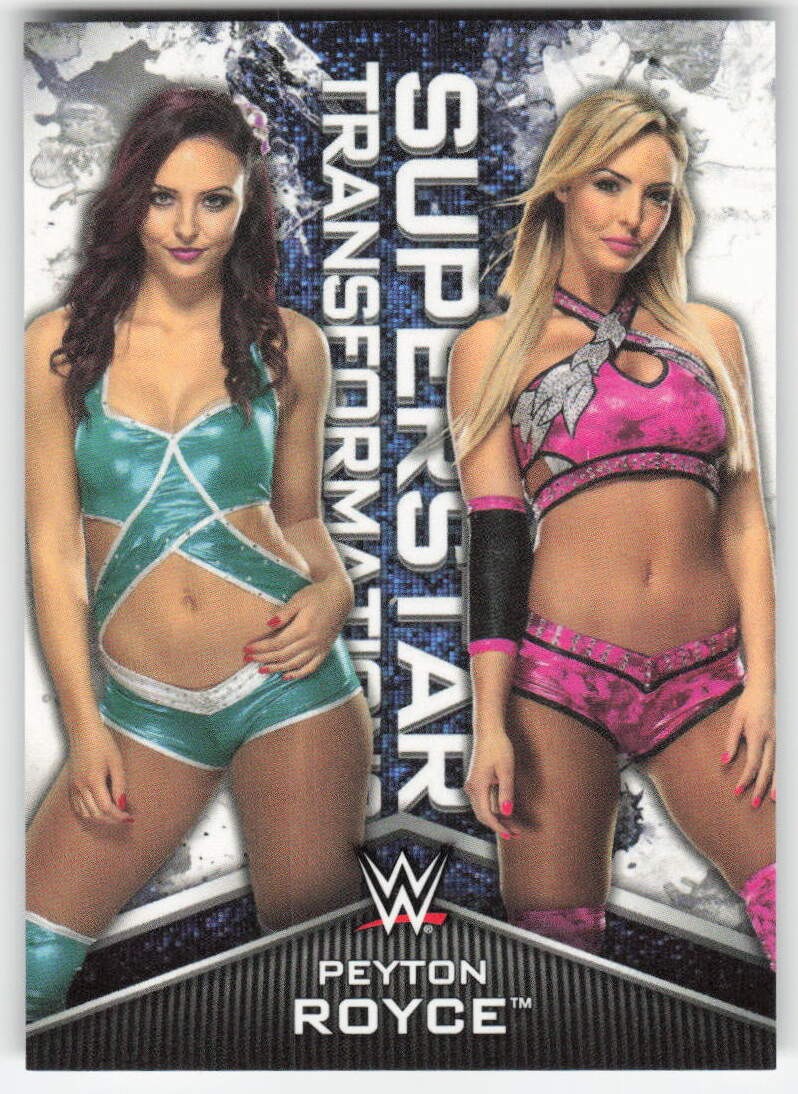 2020 Topps WWE Women\'s Division Superstar Transformations Peyton Royce #ST-12