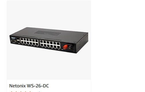 Netonix WISP Switch WS-26-DC Netonix WISP Switch WS-26-DC