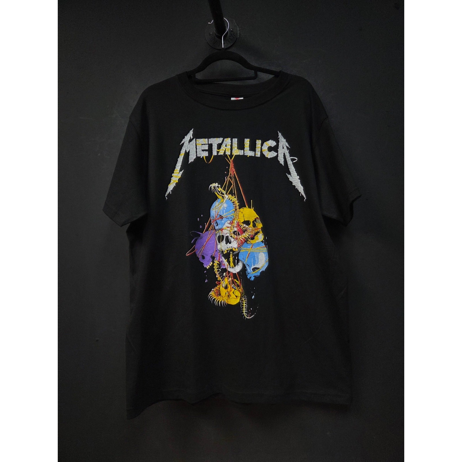 Metallica Big Print Mexican Tee Size XL