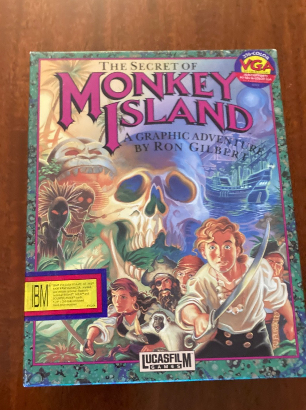 The Secret of Monkey Island - IBM 5.25\