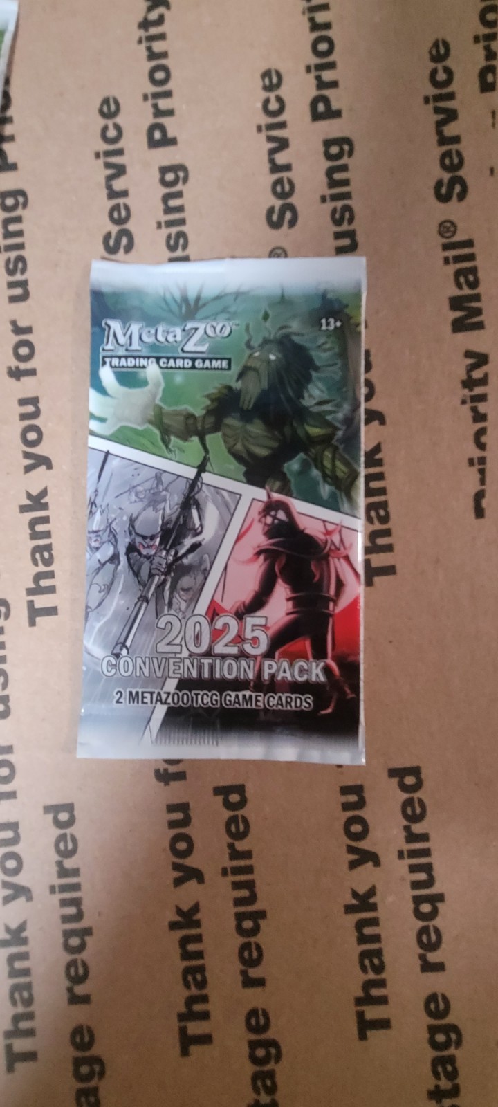 Metazoo - Convention Pack - 1 Convention Pack - Limited Edition - Full Art 2025 Metazoo - Convention Pack - 1 Convention Pack - Limited Edition - Full Art 2025