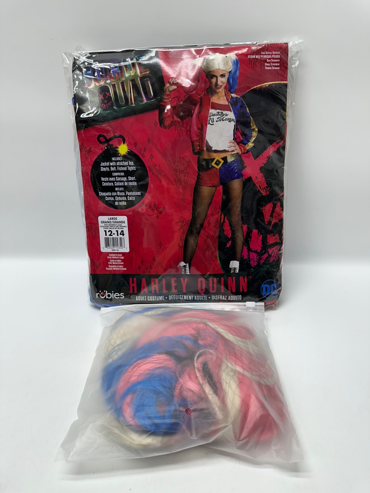 Rubies at Party City DC Villains Suicide Squad: Harley Quinn Costume for Adults