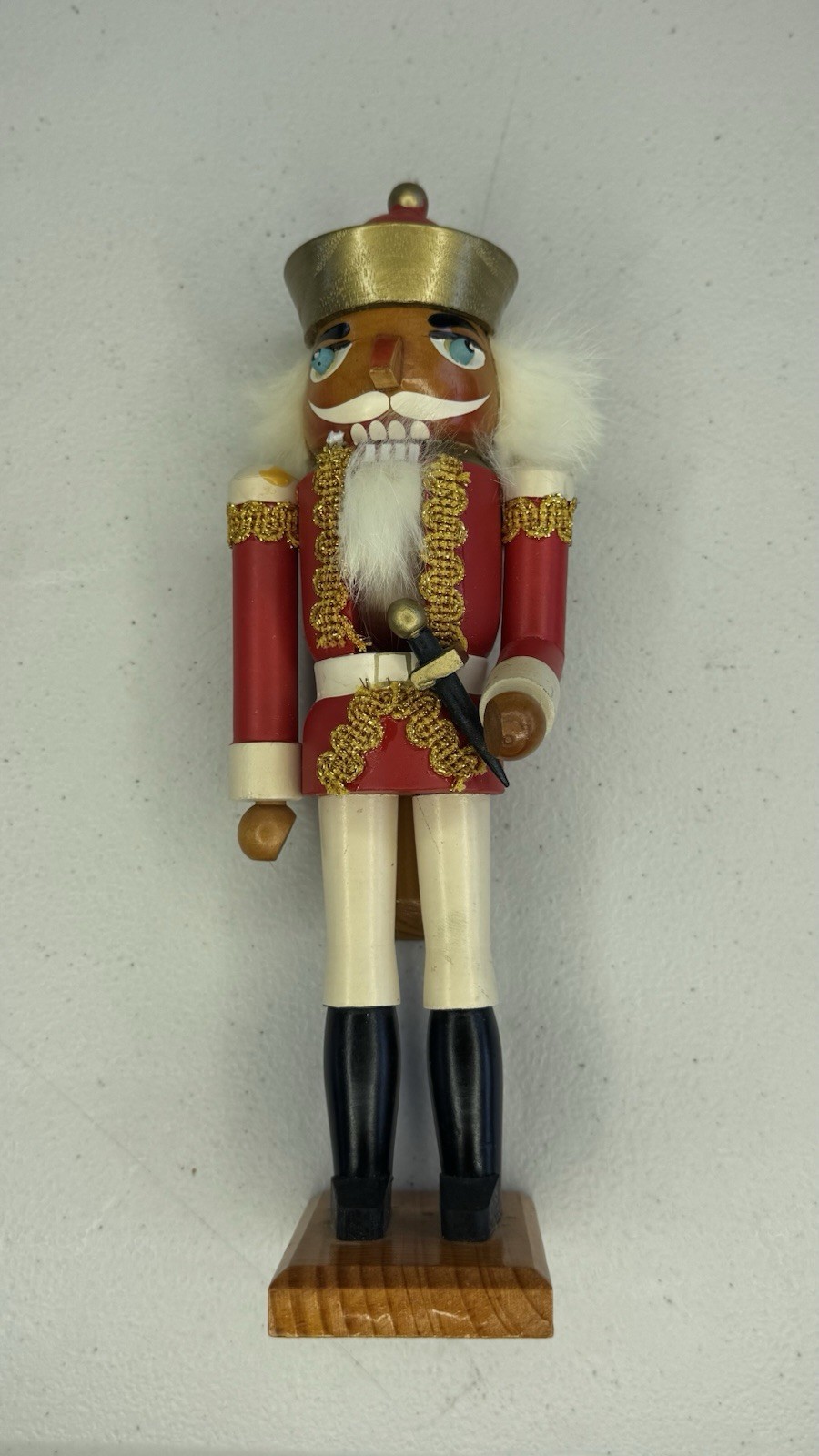 Vintage KWO German Wooden Nutcracker The Prince ~10