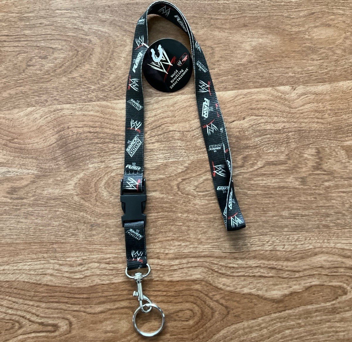 VINTAGE & RARE 2006 WWE Smack Down Official Lanyard - NEW WITH TAGS VINTAGE & RARE 2006 WWE Smack Down Official Lanyard - NEW WITH TAGS