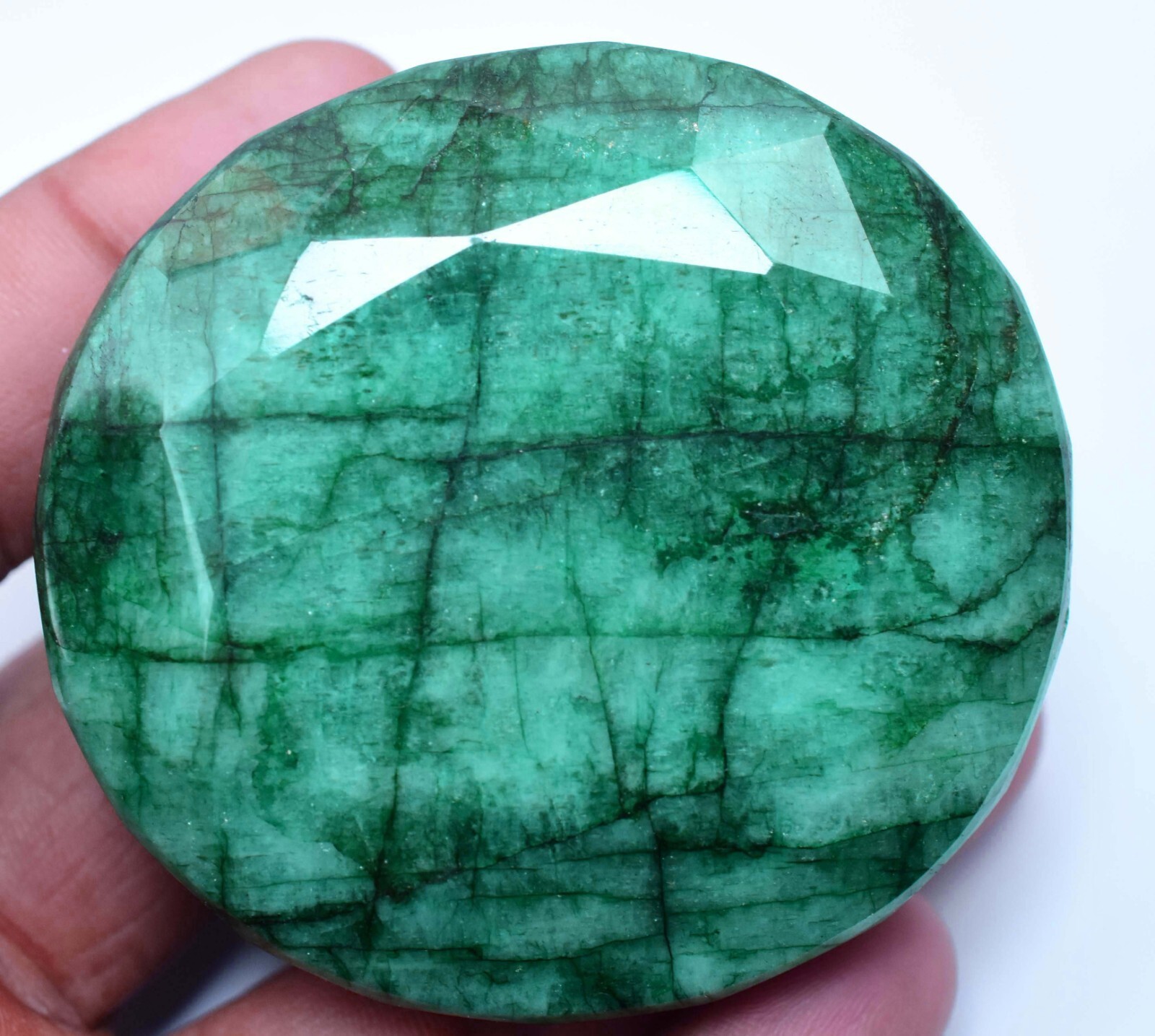 819.0 Ct Natural Huge Green Zambian Emerald AGL Certified Oval Loose Gemstone
