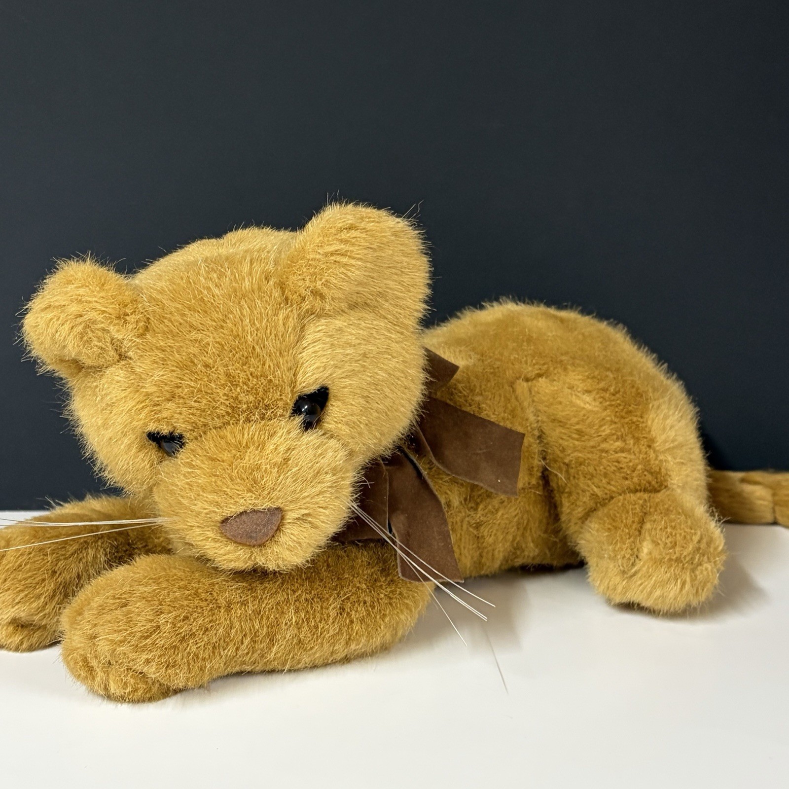 Vintage Dakin Lion Cub Plush Stuffed Animal HTF Wild Cat 1994 Plush