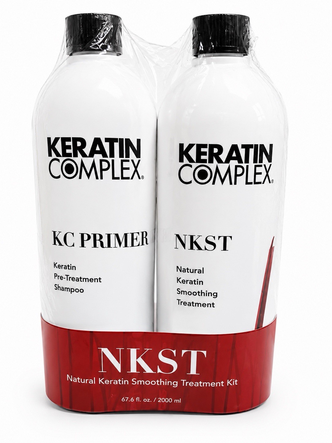 Keratin Complex Kc Primer Pre-Treatment Shampoo & NKST Smoothing Treatment 67.6 Keratin Complex Kc Primer Pre-Treatment Shampoo & NKST Smoothing Treatment 67.6