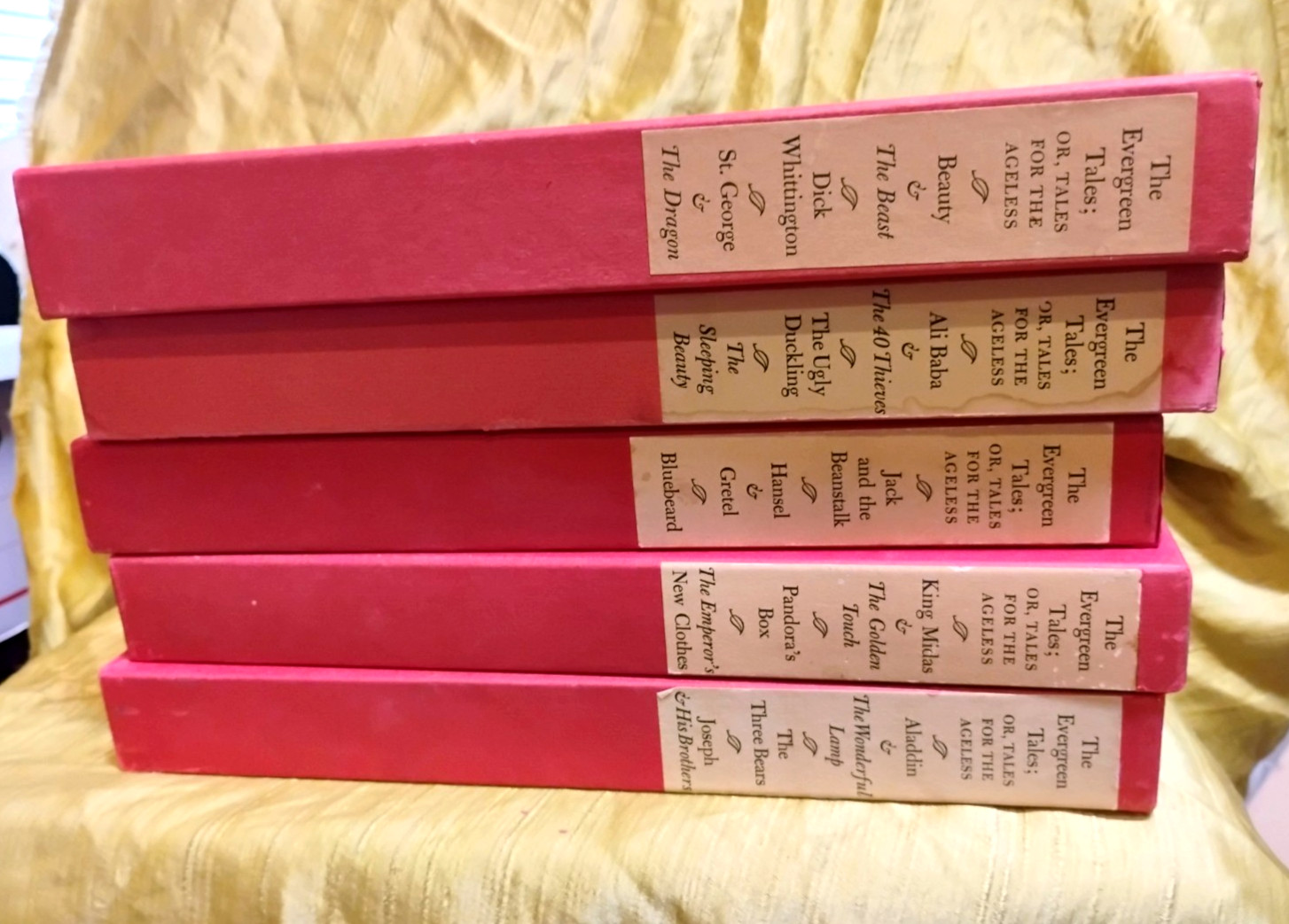 LTD EDITIONS CLUB 15 VOL SET EVERGREEN TALES SIGNED ROBERT LAWSON EICHENBERG LEC