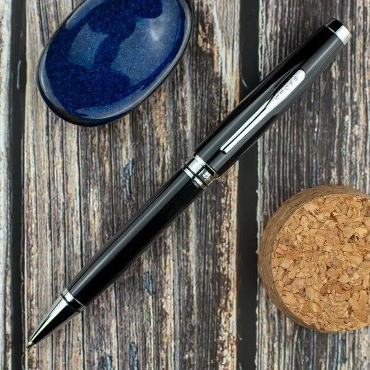 NEW IN BOX Cross Coventry Roller Ball Pen Black Lacquer & Chrome NEW IN BOX Cross Coventry Roller Ball Pen Black Lacquer & Chrome
