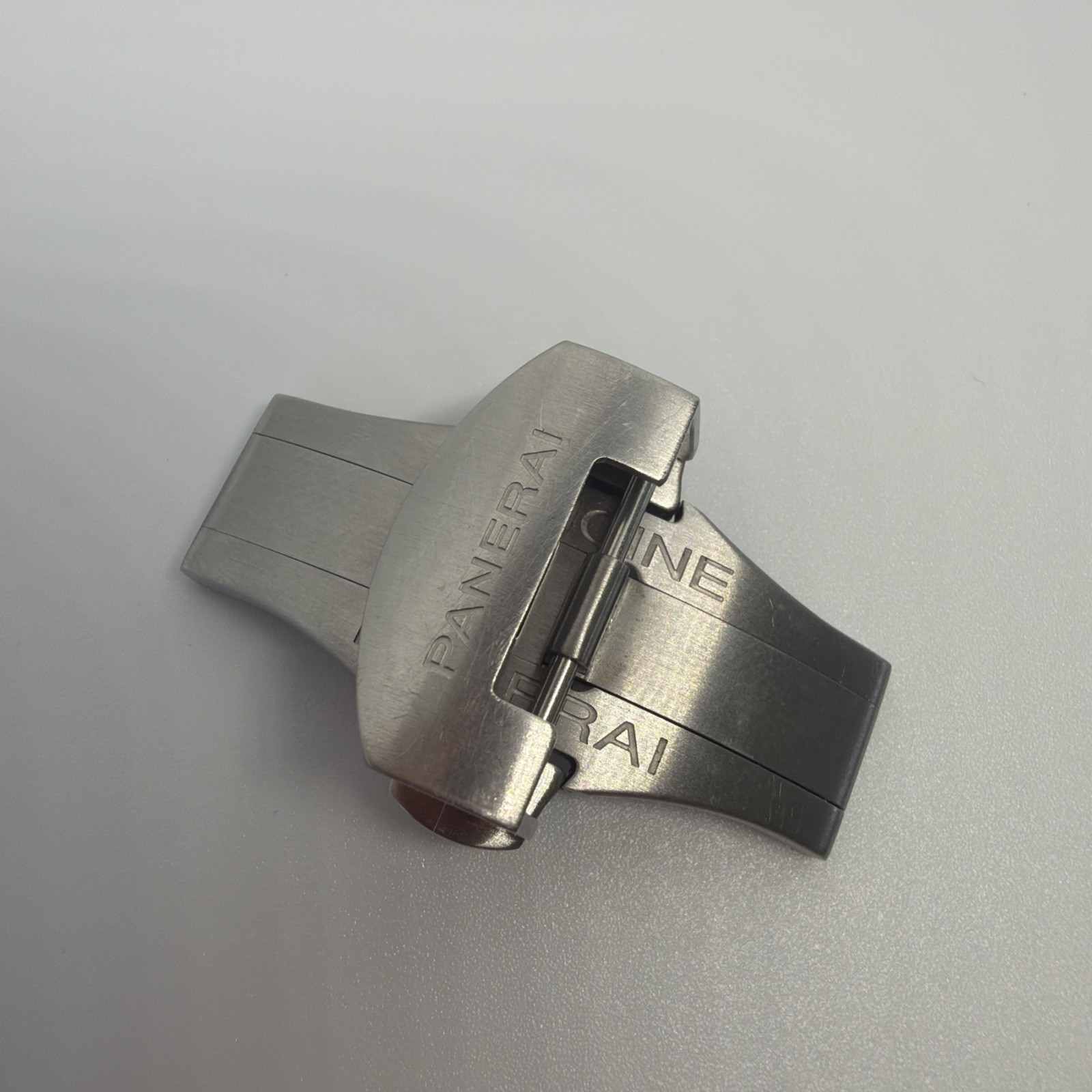 Genuine Panerai 22mm Stainless Steel Deployant Folding Clasp Buckle OEM
