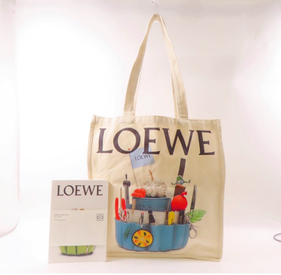 LOEWE Studio Ghibli Ghibli ToteBag Novelty Crafted WorldExhibition NEW