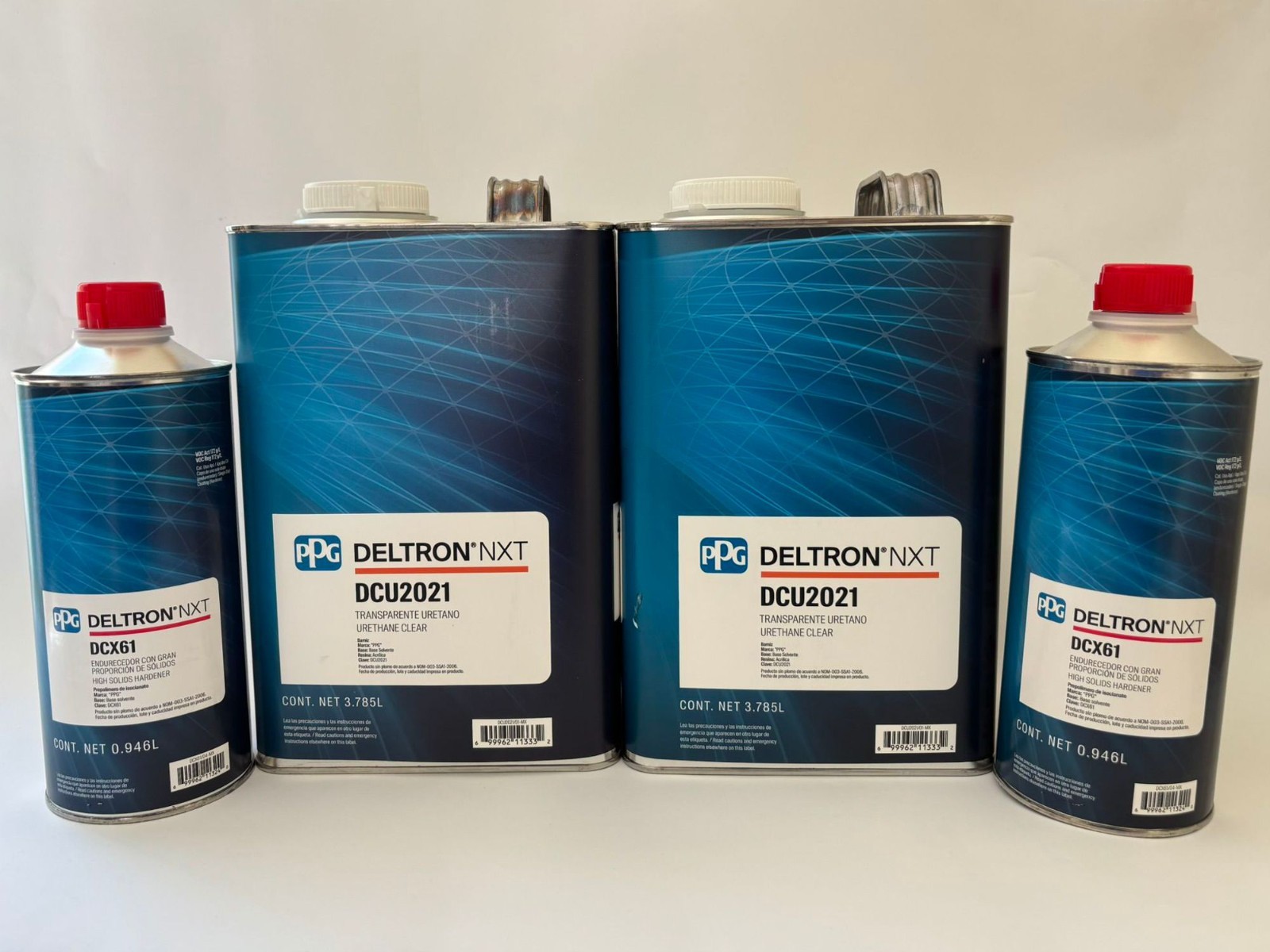 Ppg Clearcoat Deltron 2 Gallons Dcu2021, 2 Qt Dcx61   2 Kits.