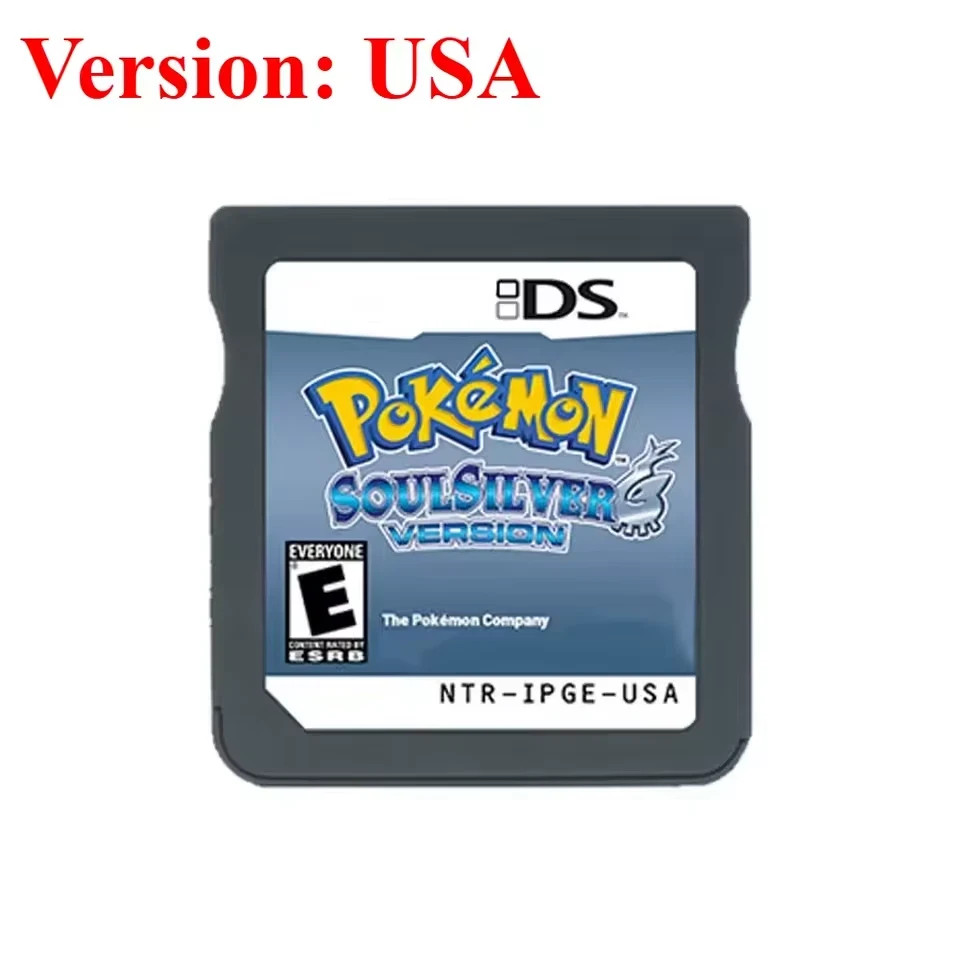 Pokemon: SoulSilver Version Cartridge - Tested and Working - Saves Properly Pokemon: SoulSilver Version Cartridge - Tested and Working - Saves Properly