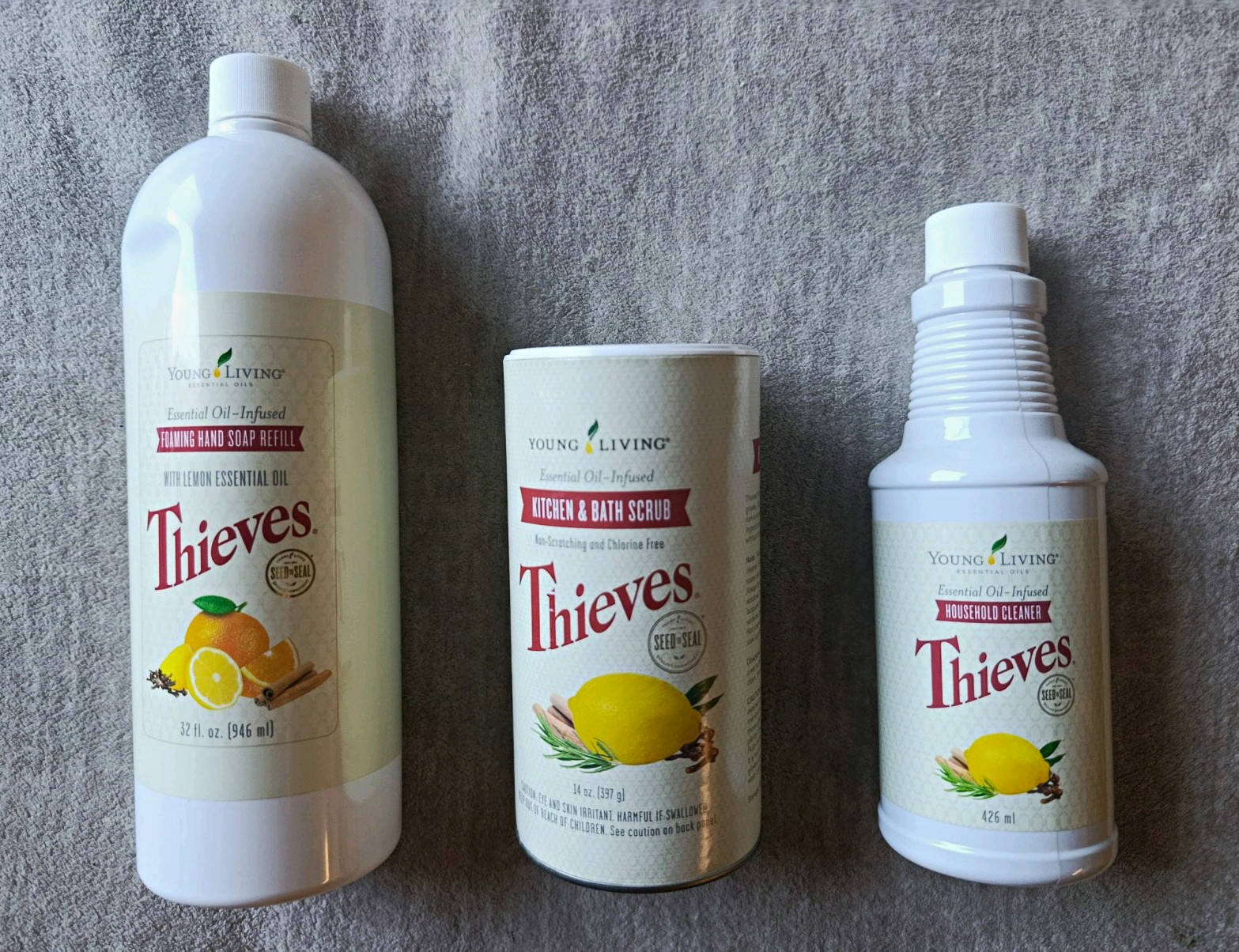 Young Living Thieves Foaming Hand Wash Refill Lemon 32 fl oz Young Living Thieves Foaming Hand Wash Refill Lemon 32 fl oz