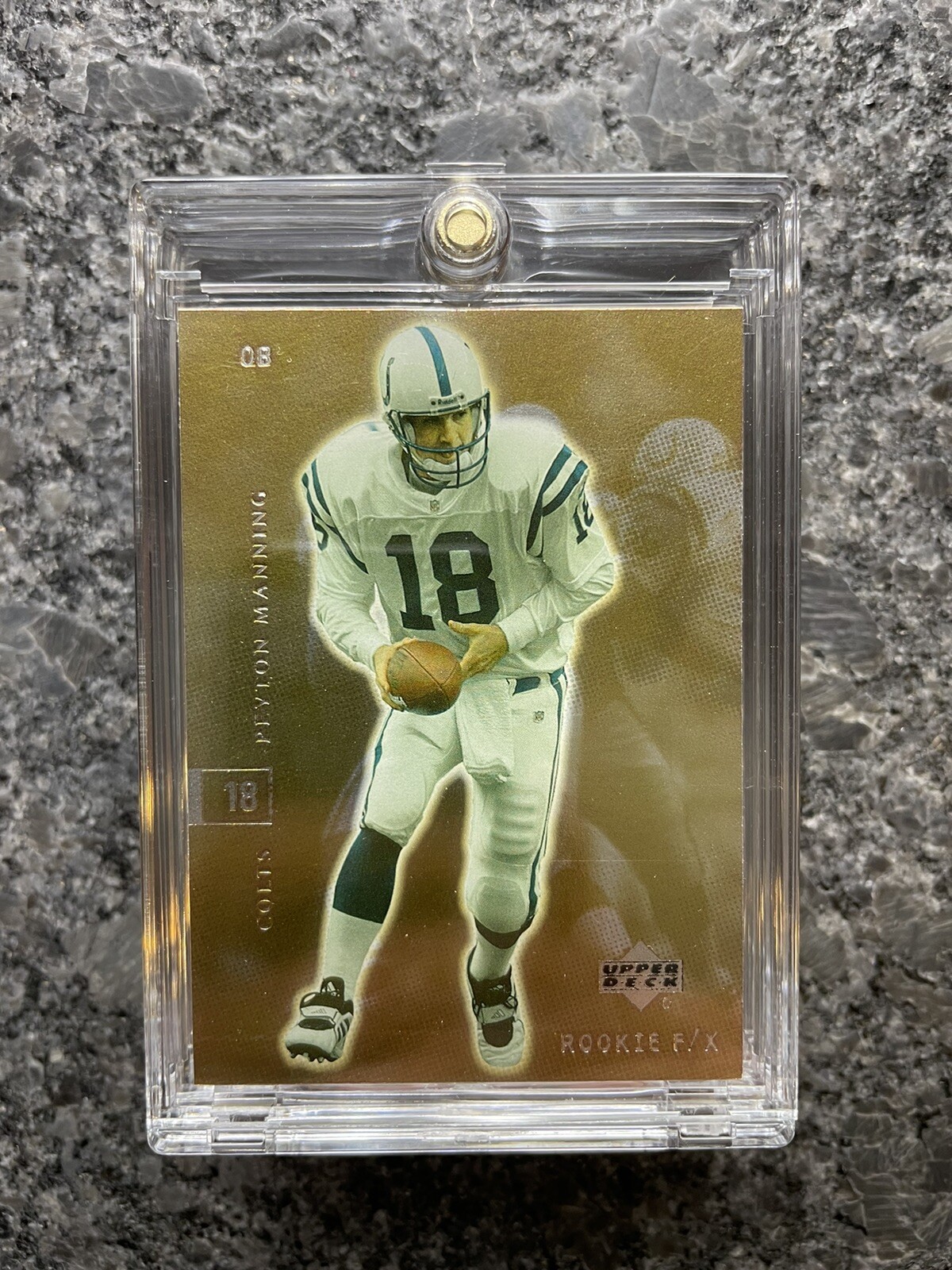 Peyton Manning 2002 UPPER DECK ROOKIE FX CARD INDIANAPOLIS COLTS FOOTBALL Mint Peyton Manning 2002 UPPER DECK ROOKIE FX CARD INDIANAPOLIS COLTS FOOTBALL Mint