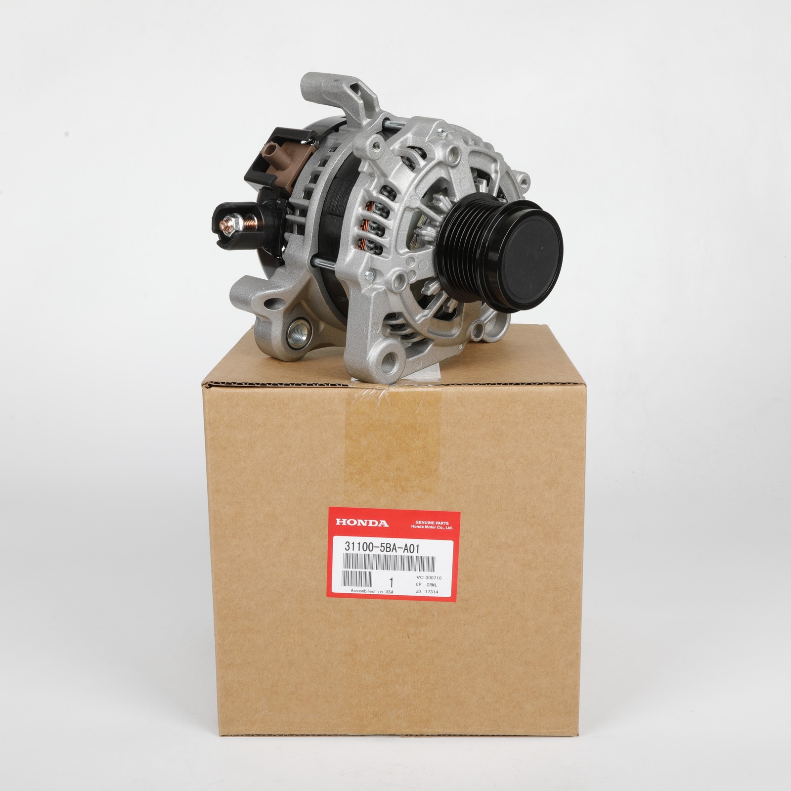 31100-5BA-A01RM Honda (Denso) Remanufactured Alternator Civic, HR-V New, Genuine 31100-5BA-A01RM Honda (Denso) Remanufactured Alternator Civic, HR-V New, Genuine