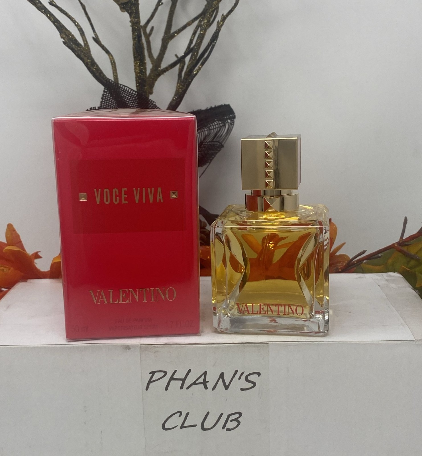 Valentino Voce Viva Eau De Parfum Spray 1.7 oz New In Box SEALED