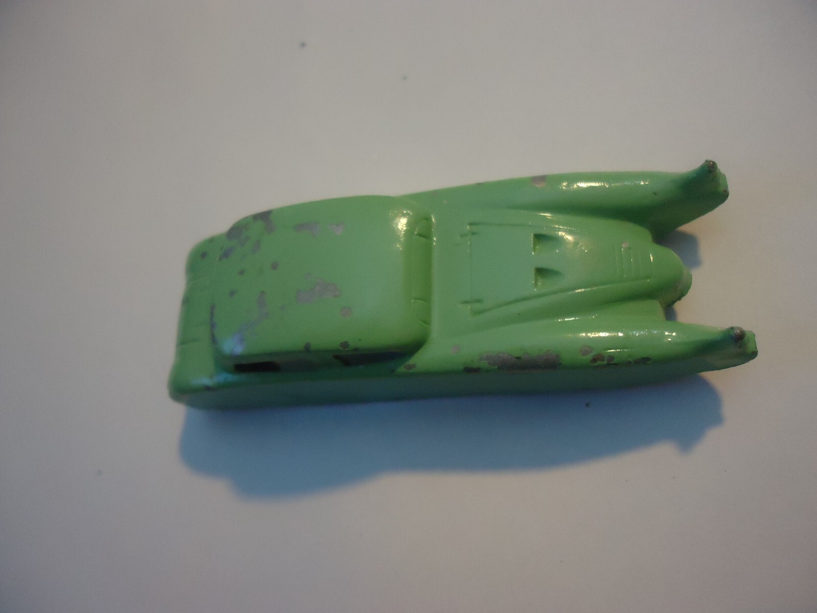 1-cars-Vintage Midgetoy Die cast Cars green 3- 1/8\'\'  long all paint missing #1