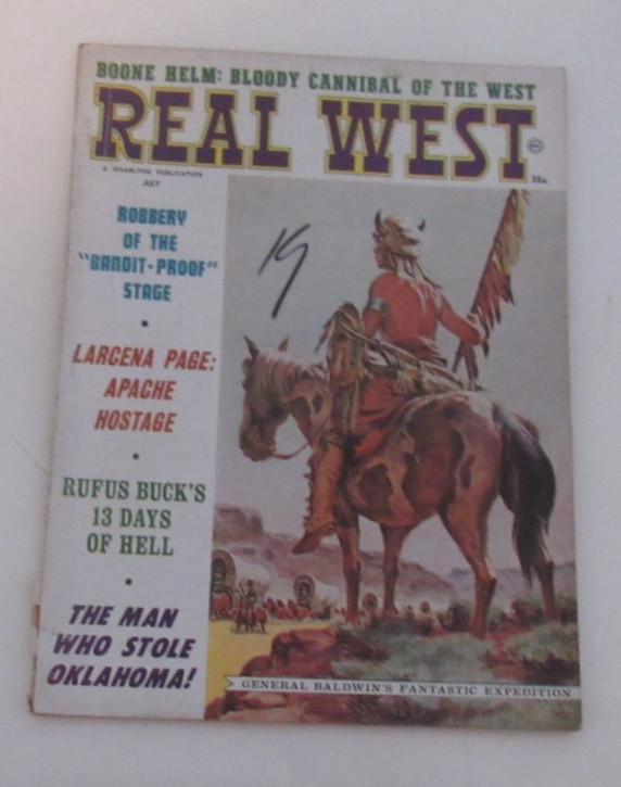 July 1965 REAL WEST magazine