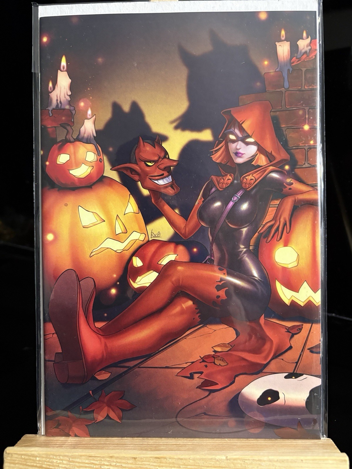 Amazing Spider-Man #14 R1C0 Virgin Variant NM 1st App of Hallow\'s Eve Amazing Spider-Man #14 R1C0 Virgin Variant NM 1st App of Hallow\'s Eve