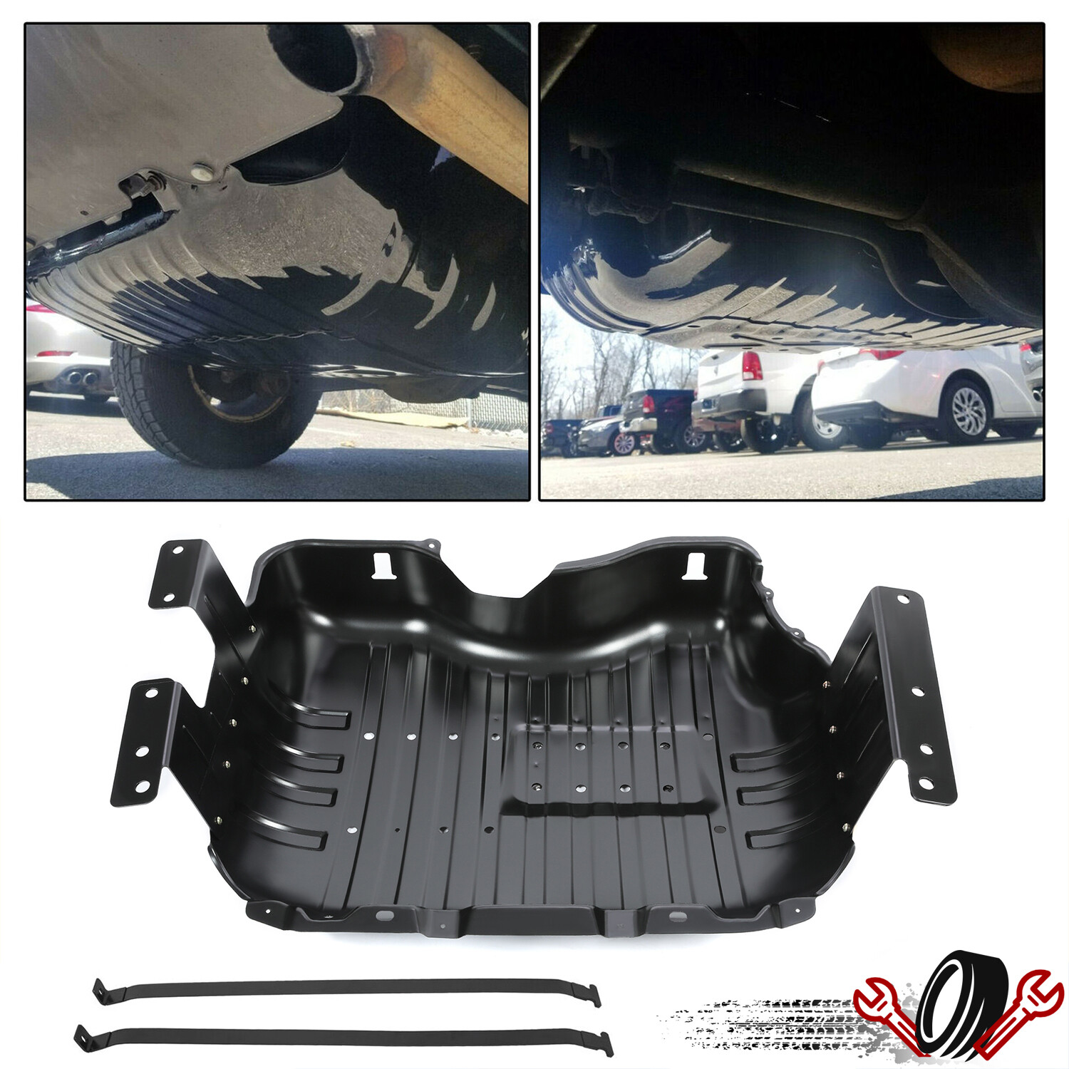 NEW Fuel Tank Skid Plate w/ STRAPS For 1999-2004 99-04 Jeep Grand Cherokee NEW Fuel Tank Skid Plate w/ STRAPS For 1999-2004 99-04 Jeep Grand Cherokee