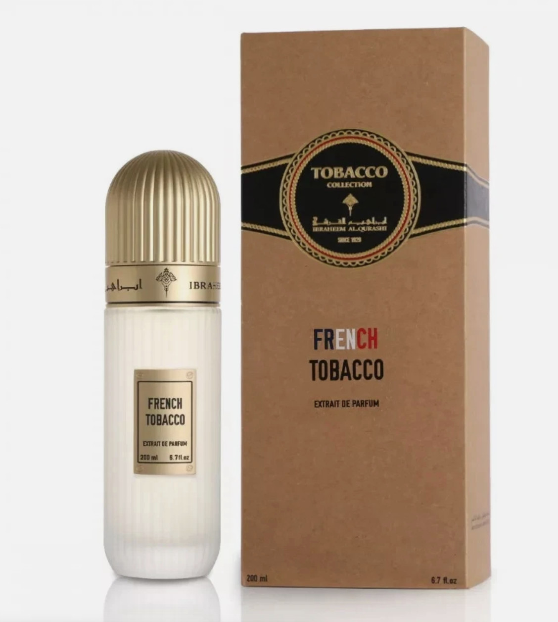 French Tobacco by Ibraheem Al Qurashi 100ml Spray - Free Express Shipping IBRAQ