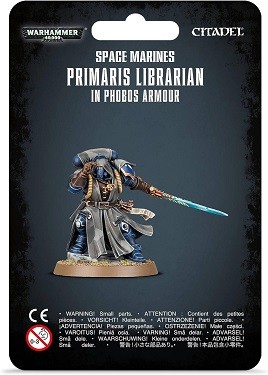 Warhammer 40k: Space Marines - Primaris Librarian in Phobos Armour