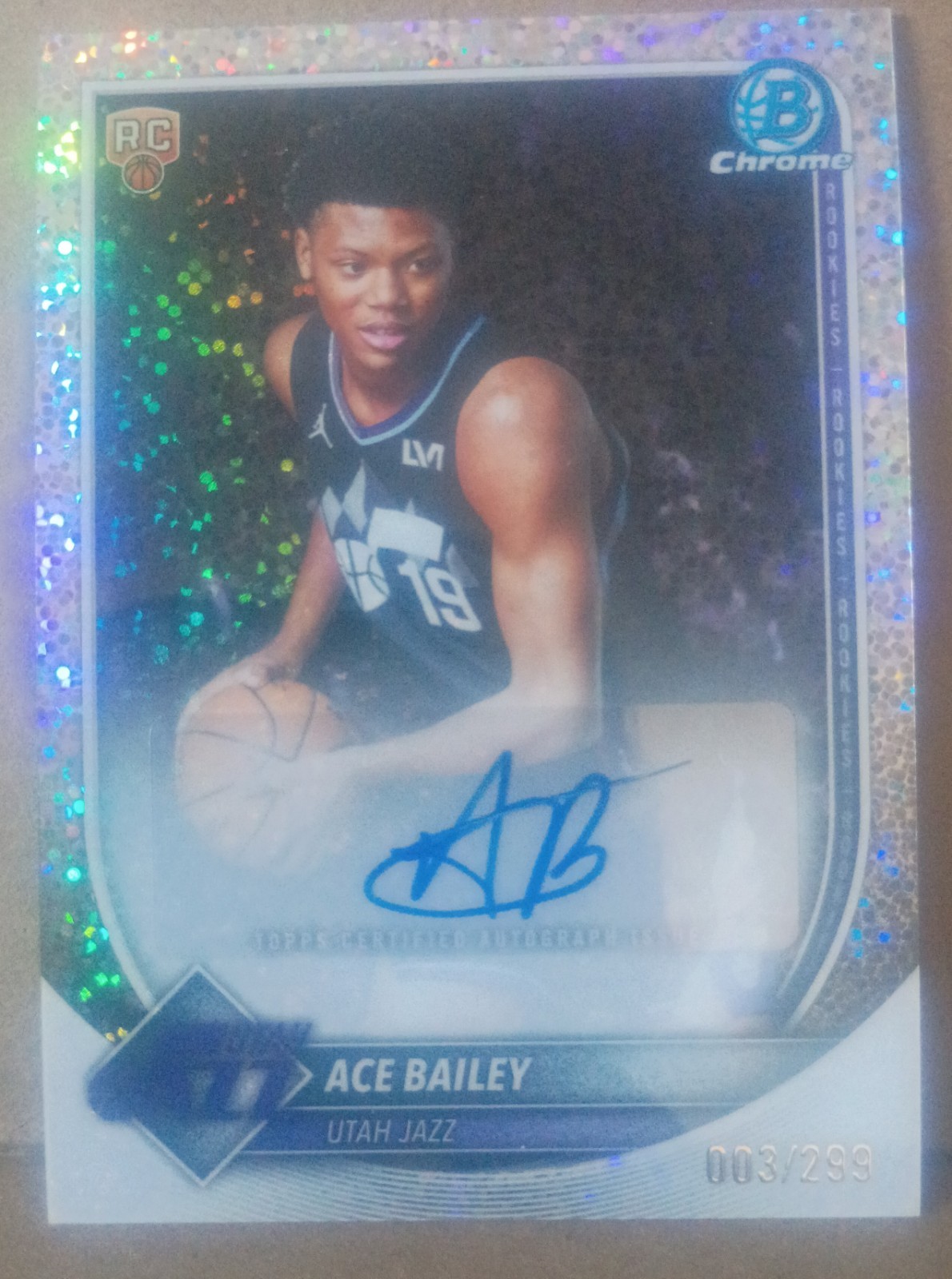 🔥2025 Ace Bailey Auto /299, Red Rookie,🔥
