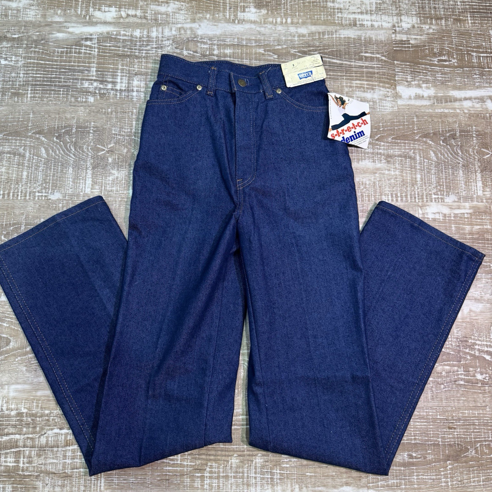 Deadstock Vintage Levi’s Dark Wash Denim Jeans NWT 1979