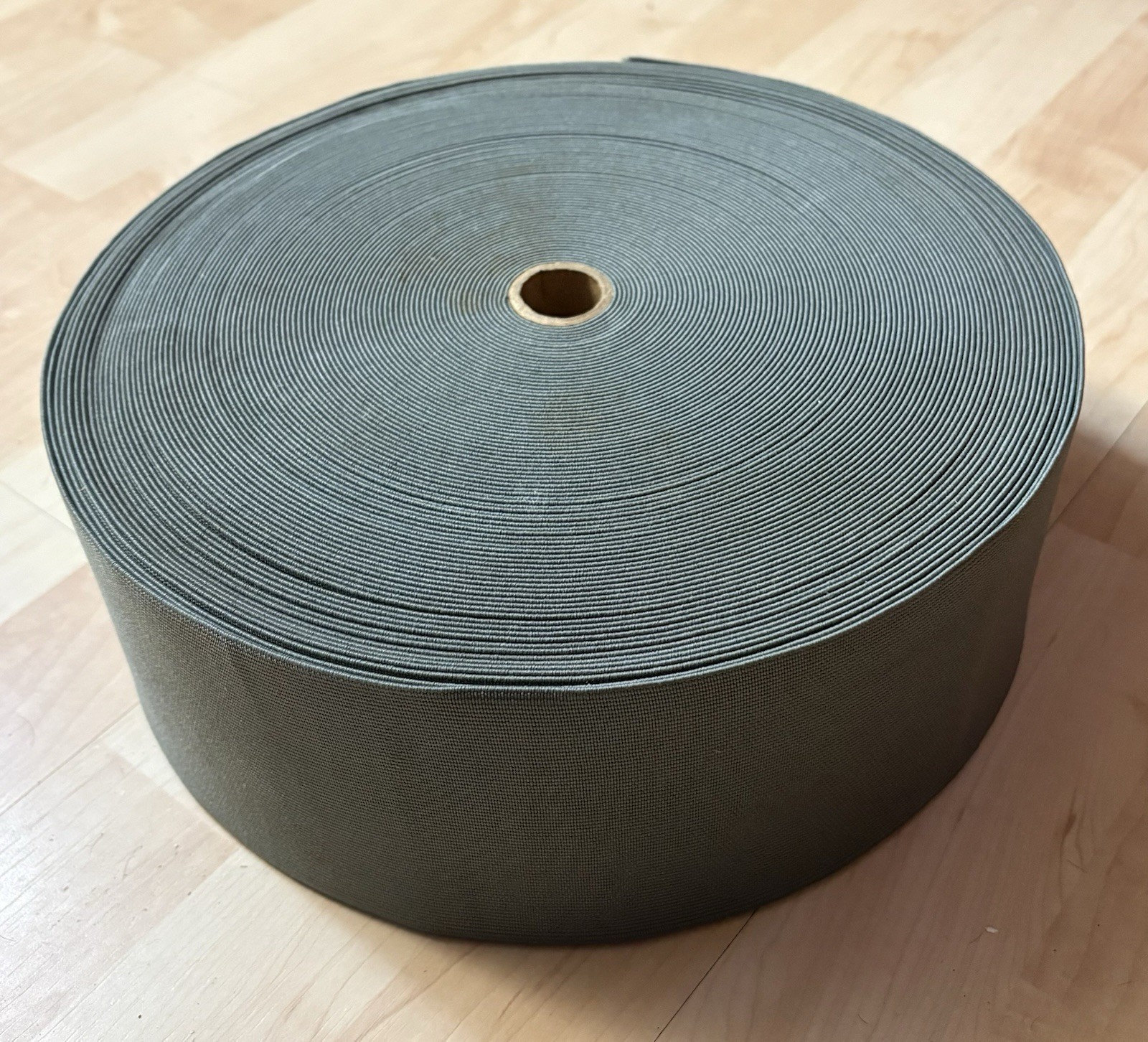 New 100 Yard Roll 4” MilSpec Military Elastic Webbing Ranger Green New 100 Yard Roll 4” MilSpec Military Elastic Webbing Ranger Green