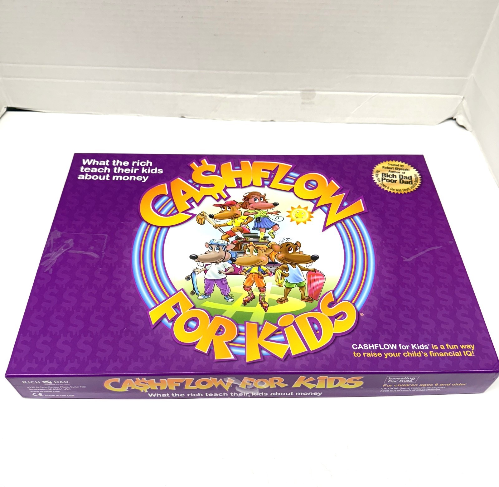 Cashflow for Kids Board Game Rich Dad Poor Dad Robert Kiyosaki COMPLETE Finance Cashflow for Kids Board Game Rich Dad Poor Dad Robert Kiyosaki COMPLETE Finance