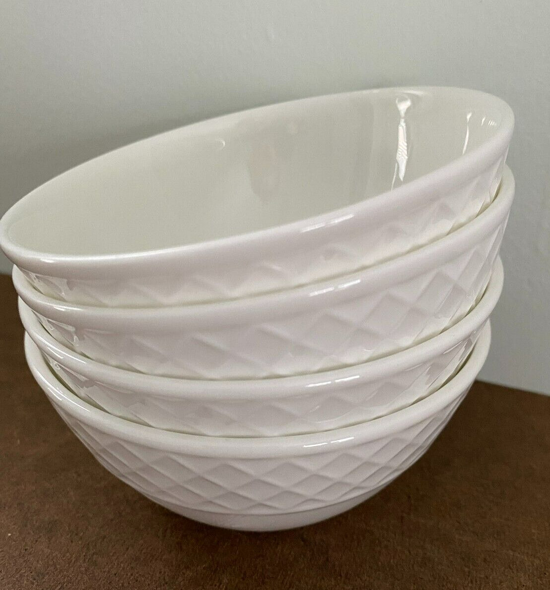 Mikasa TRELLIS Set of 4 Fruit Small Bowls 4,25\